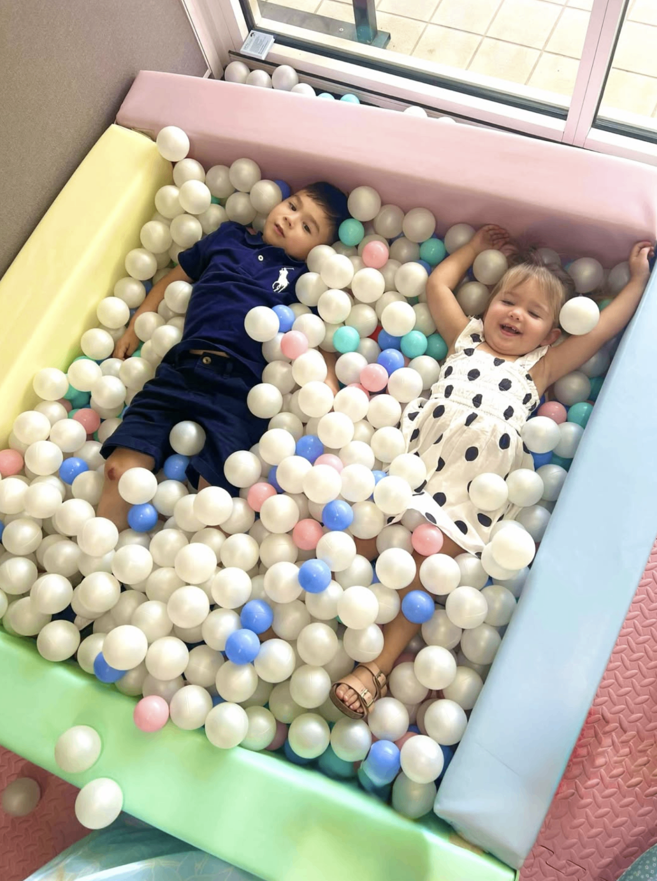Adelaide, foam blocks and shapes